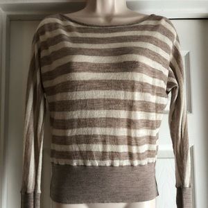 LOFT women’s Striped Long Sleeve Top